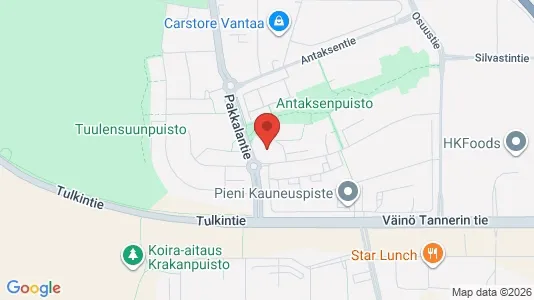 Apartments for rent i Vantaa - kort over placeringen