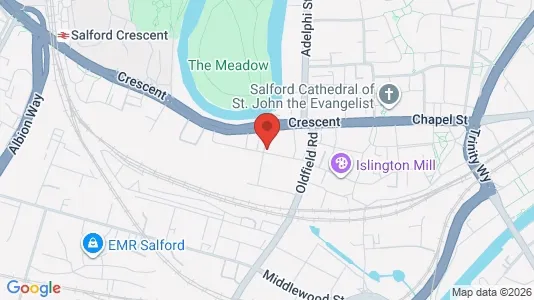Apartments for rent i Salford - Lancashire - kort over placeringen