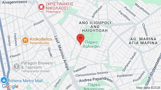 Apartments for rent i Agios Dimitrios - kort over placeringen