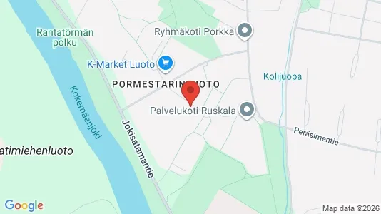 Apartments for rent i Pori - kort over placeringen