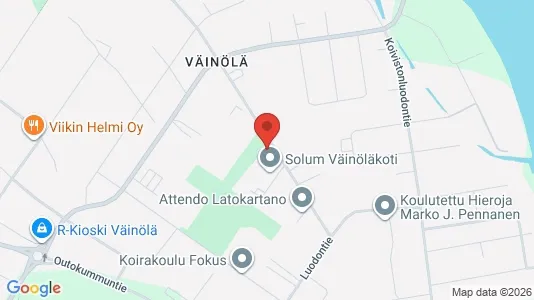 Apartments for rent i Pori - kort over placeringen