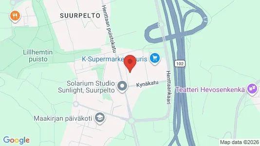 Apartments for rent i Espoo - kort over placeringen