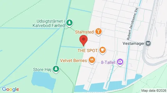 Apartments for rent i Copenhagen S - kort over placeringen