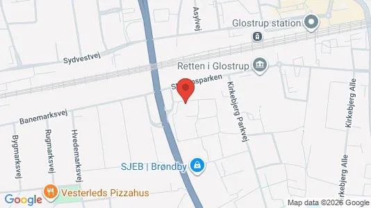 Apartments for rent i Brøndby - kort over placeringen
