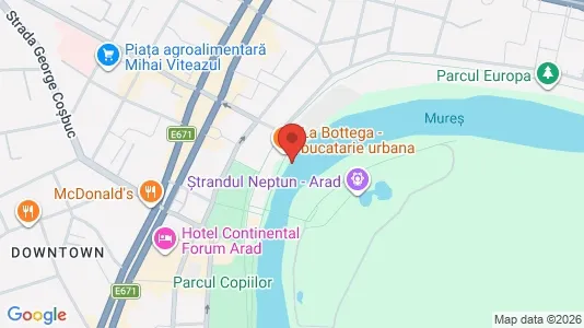 Apartments for rent i Arad - kort over placeringen