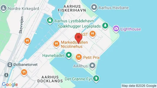 Apartments for rent i Aarhus C - kort over placeringen