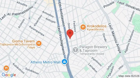 Apartments for rent i Agios Dimitrios - kort over placeringen
