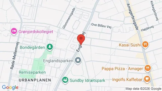 Apartments for rent i Copenhagen S - kort over placeringen