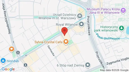 Apartments for rent i Warszawa Ursynów - kort over placeringen