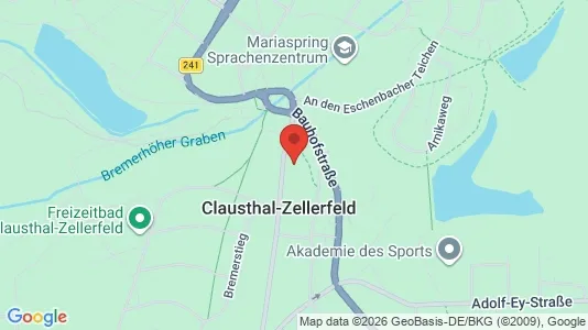 Apartments for rent i Goslar - kort over placeringen