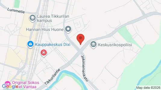 Apartments for rent i Vantaa - kort over placeringen