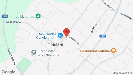 Apartments for rent i Nurmijärvi - kort over placeringen