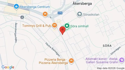 Apartments for rent i Österåker - kort over placeringen