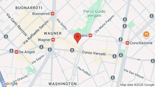 Rooms for rent i Milano Zona 1 - Centro storico - kort over placeringen
