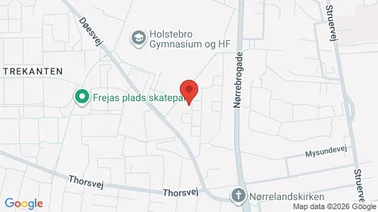 Apartments for rent i Holstebro - kort over placeringen