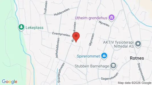 Apartments for rent i Nittedal - kort over placeringen