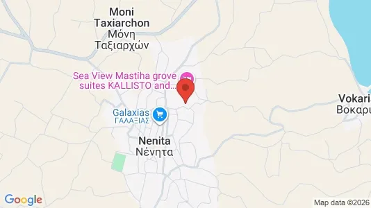 Apartments for rent i Chios - kort over placeringen