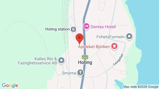 Apartments for rent i Strömsund - kort over placeringen