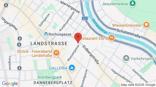 Apartments for rent i Vienna Landstraße - kort over placeringen