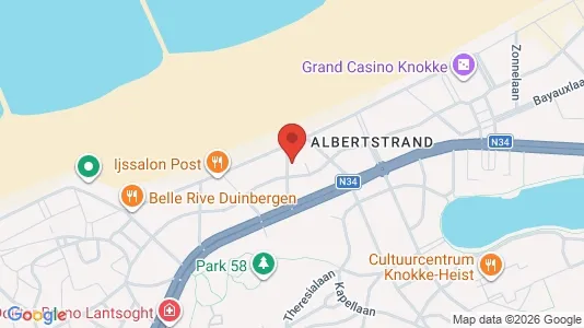 Apartments for rent i Knokke-Heist - kort over placeringen