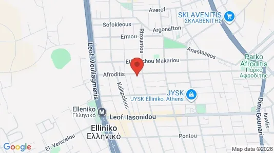 Apartments for rent i Elliniko-Argyroupoli - kort over placeringen