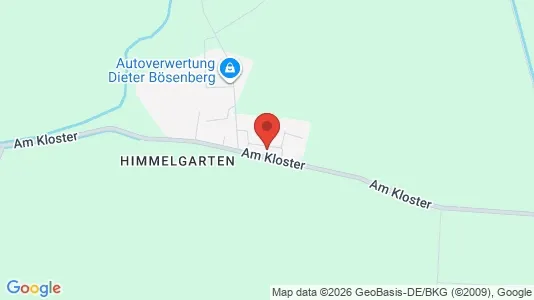 Apartments for rent i Nordhausen - kort over placeringen