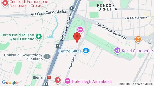 Rooms for rent i Sesto San Giovanni - kort over placeringen