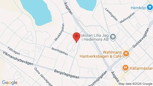 Apartments for rent i Hedemora - kort over placeringen