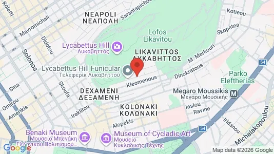 Apartments for rent i Athens Ampelokipoi - kort over placeringen