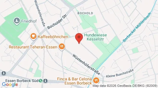 Apartments for rent i Essen - kort over placeringen