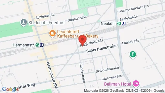 Apartments for rent i Berlin Neukölln - kort over placeringen