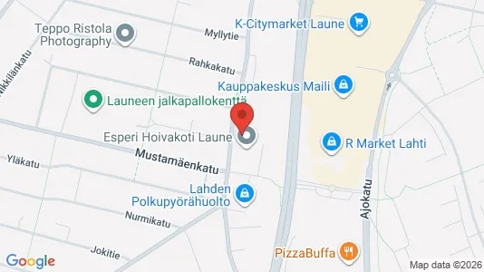 Apartments for rent i Lahti - kort over placeringen