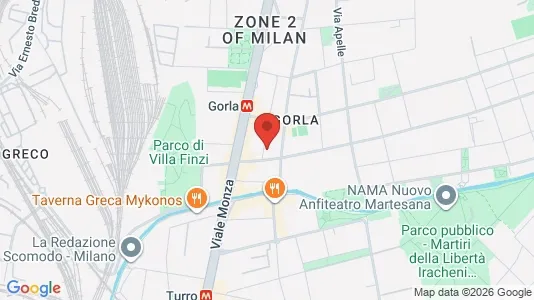 Rooms for rent i Milano Zona 2 - Stazione Centrale, Gorla, Turro, Greco, Crescenzago - kort over placeringen