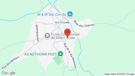 Apartments for rent i Attert - kort over placeringen