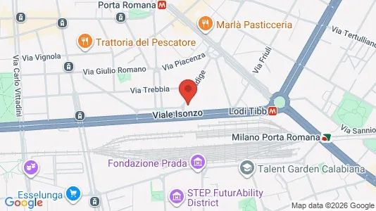 Apartments for rent i Milano Zona 4 - Vittoria, Forlanini - kort over placeringen