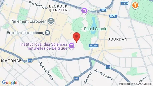 Apartments for rent i Brussels Elsene - kort over placeringen