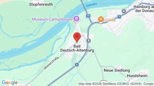 Apartments for rent i Donnerskirchen - kort over placeringen