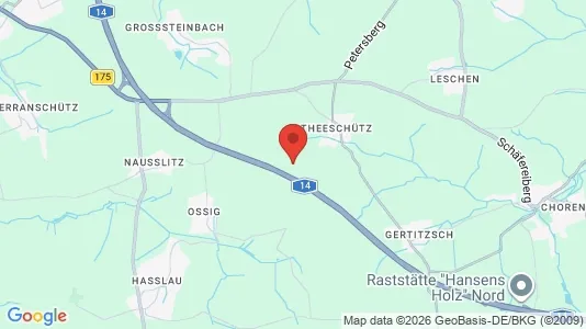 Apartments for rent i Central Saxony - kort over placeringen