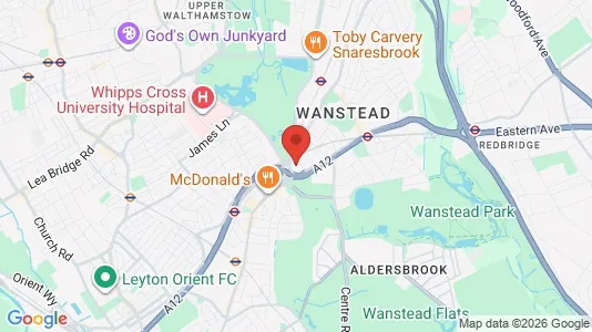 Apartments for rent i London E11 - kort over placeringen