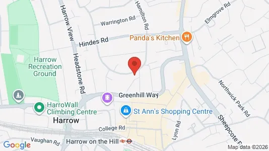 Apartments for rent i Harrow - Middlesex - kort over placeringen