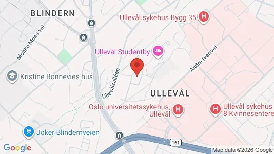 Apartments for rent i Oslo St. Hanshaugen - kort over placeringen
