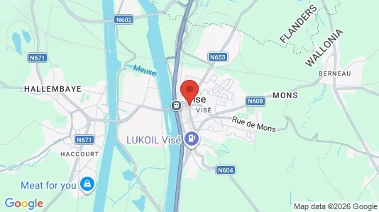 Apartments for rent i Wezet - kort over placeringen