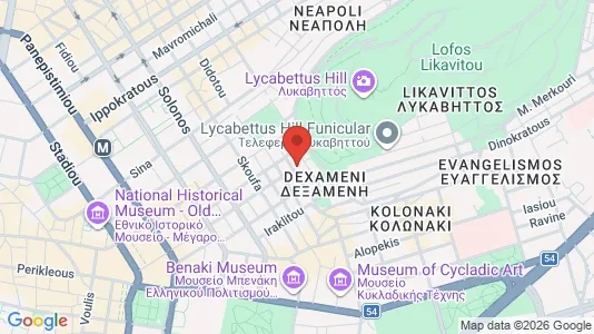 Apartments for rent i Athens Exarchia - kort over placeringen