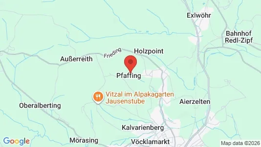 Apartments for rent i Pfaffing - kort over placeringen