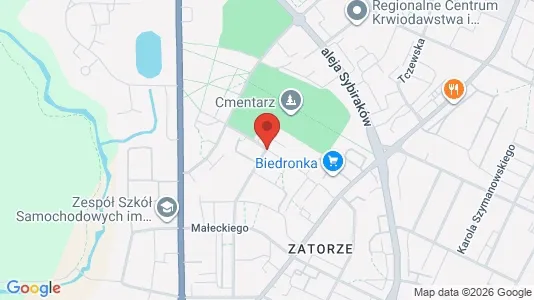 Apartments for rent i Olsztyn - kort over placeringen