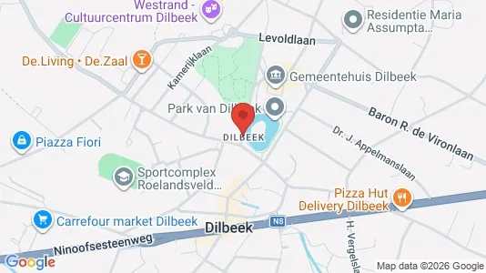 Apartments for rent i Dilbeek - kort over placeringen