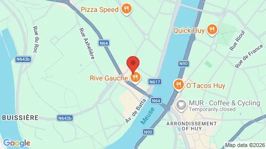 Apartments for rent i Hoei - kort over placeringen