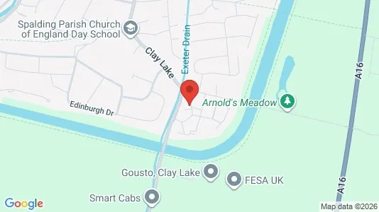 Apartments for rent i Spalding - Lincolnshire - kort over placeringen