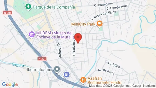 Apartments for rent i Molina de Segura - kort over placeringen