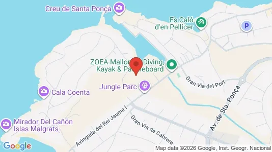 Apartments for rent i Calvià - kort over placeringen